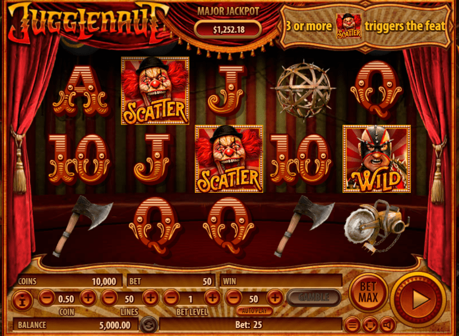 Slot Machine Jugglenaut Online Free