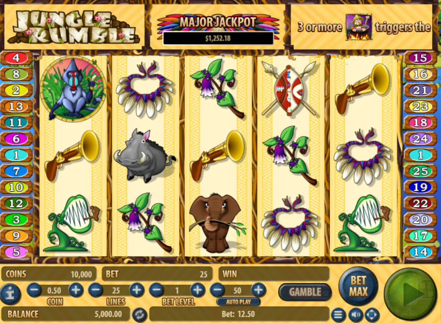 Free Jungle Rumble Slot Online
