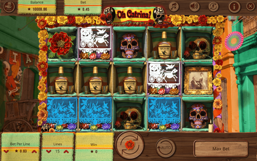 Slot Machine Oh Catrina! Online Free