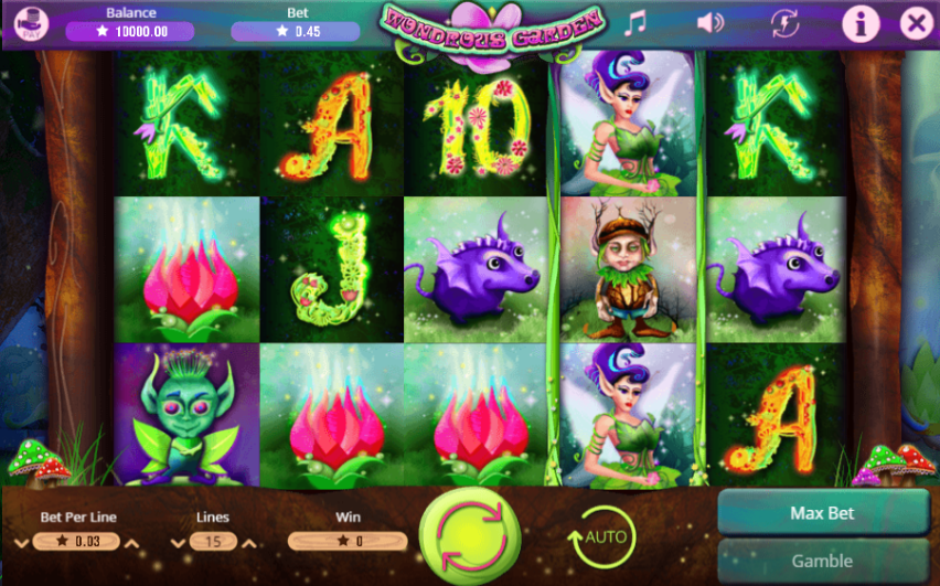 Wondrous Garden Free Online Slot
