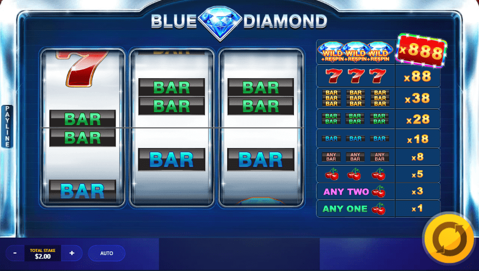 Blue Diamond Free Online Slot