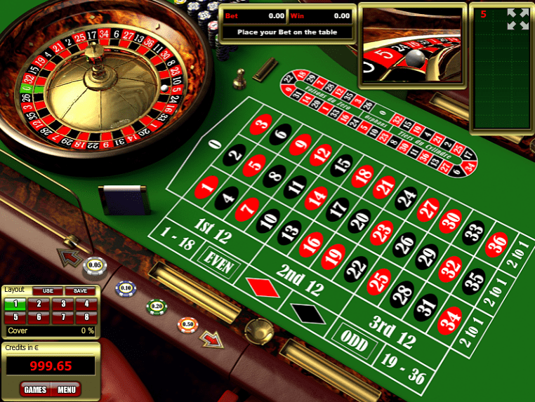 Free European Roulette TomHorn Online