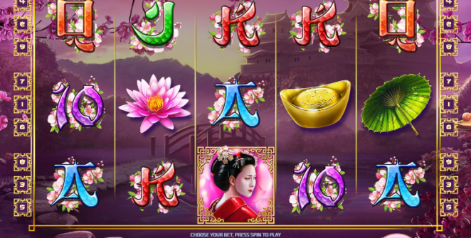 Slot Machine Geisha´s Fan Online Free