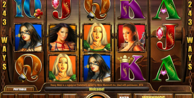 Free Heavy Metal:Warriors Slot Online