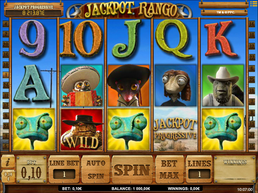 Jackpot Rango Free Online Slot