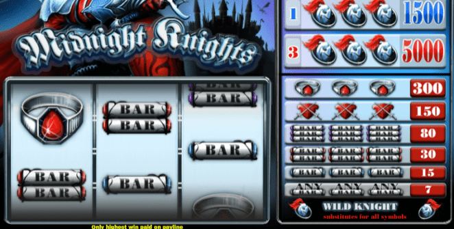 Slot Machine Midnight Knights Online Free