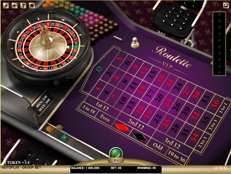 Free Roulette VIP iSoft Online