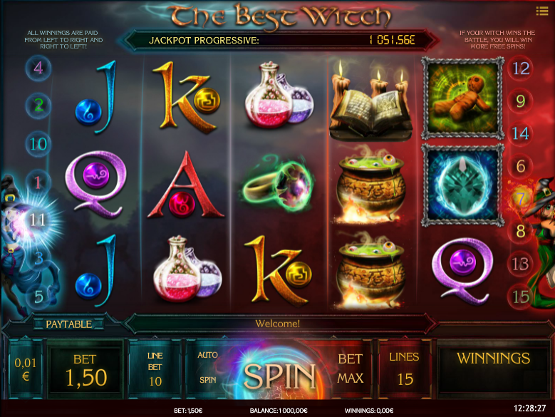 Slot Machine The Best Witch Online Free