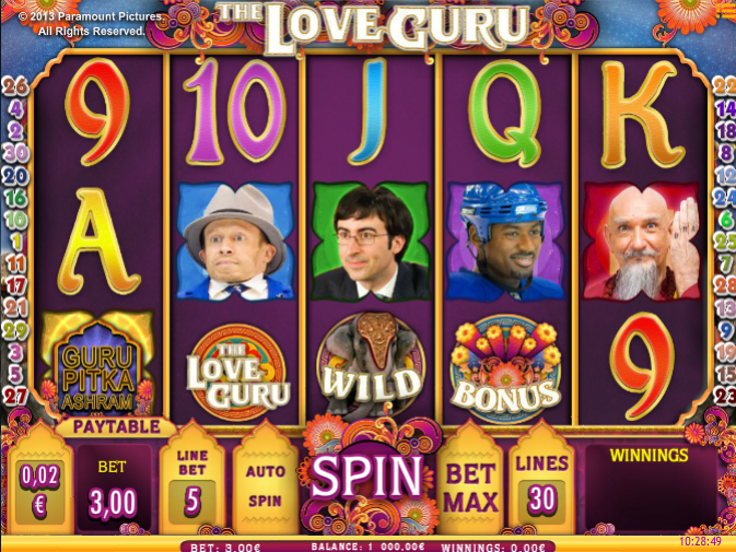 Free The Love Guru Slot Online