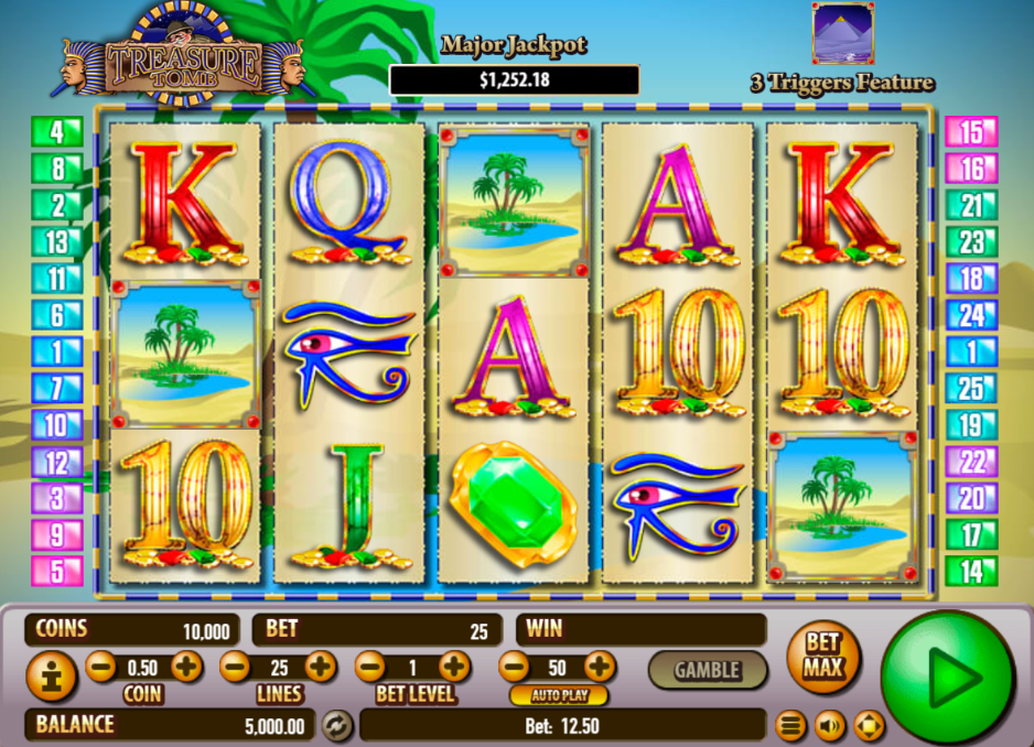 Free Slot Treasure Tomb Online