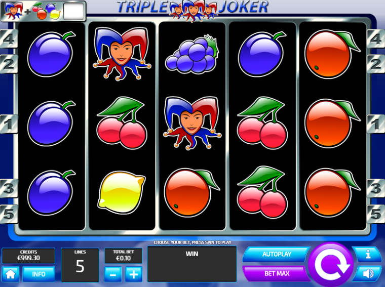 Free Triple Joker Slot Online
