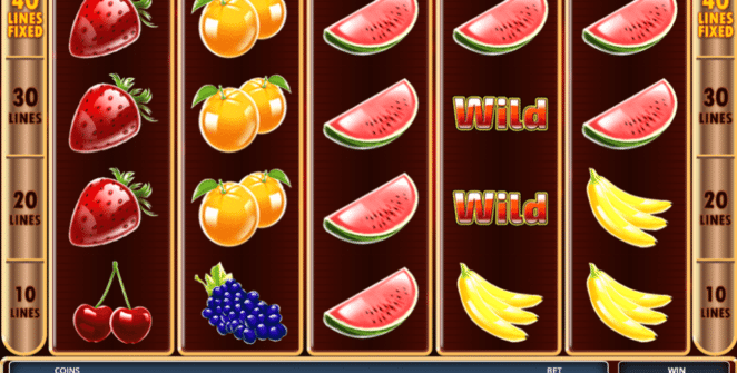 Free 40 Flaming Lines Slot Online