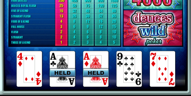 Free Deuces Wild Tom Horn Slot Online