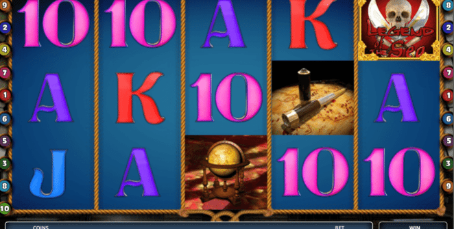 Slot Machine Legend of the Sea Online Free