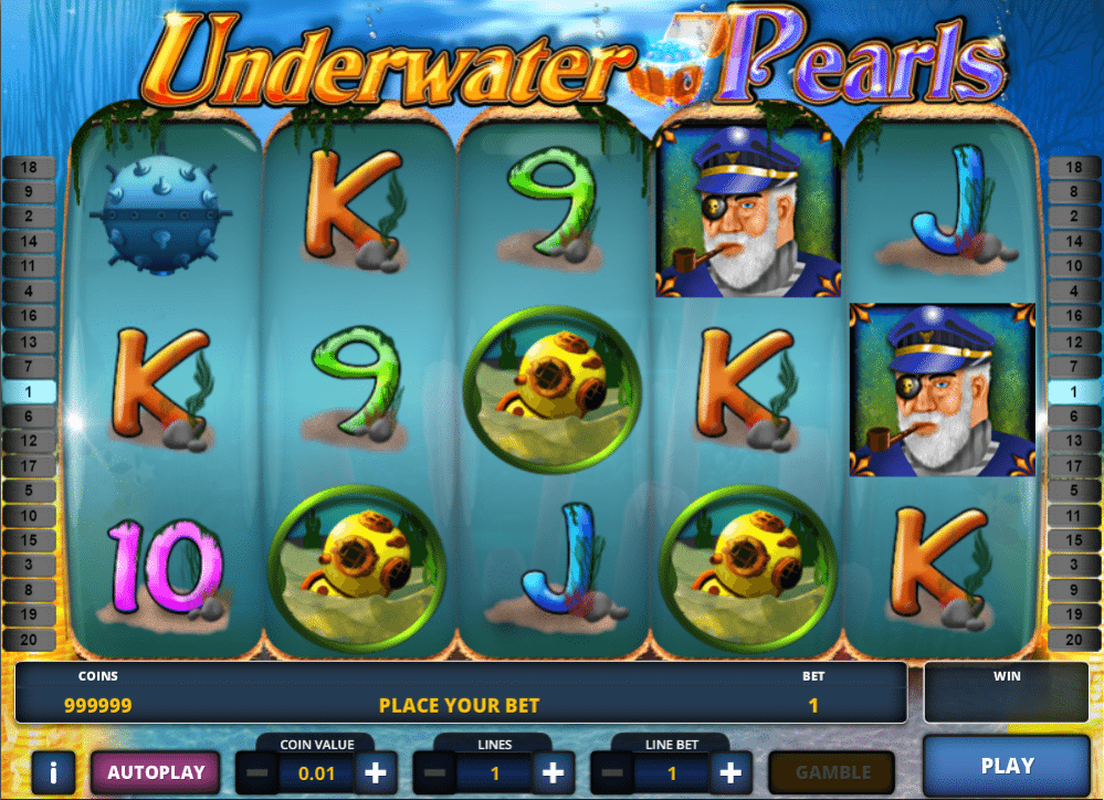 Free Underwater Pearls Slot Online