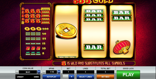 888 Gold Free Online Slot