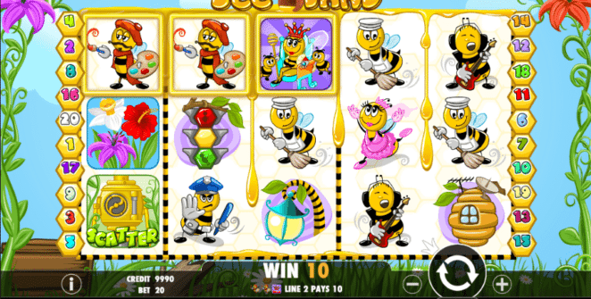 Bee Land Free Online Slot