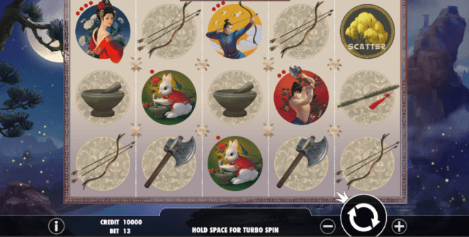 Slot Machine Lady of the Moon Online Free