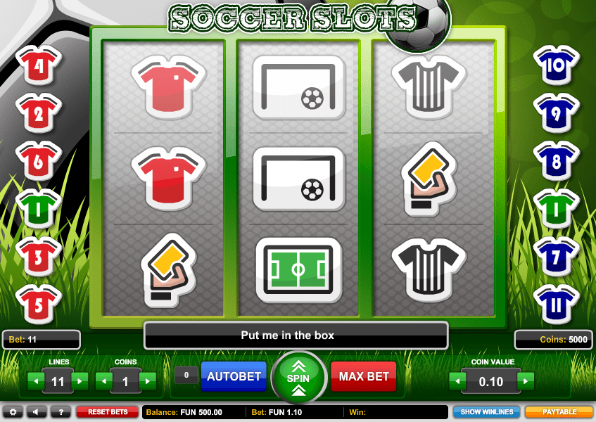 Free Slot Online Soccer Slots
