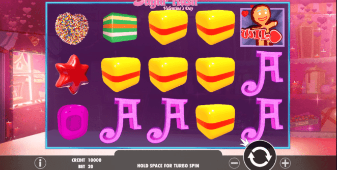 Sugar Rush Valentines Day Free Online Slot