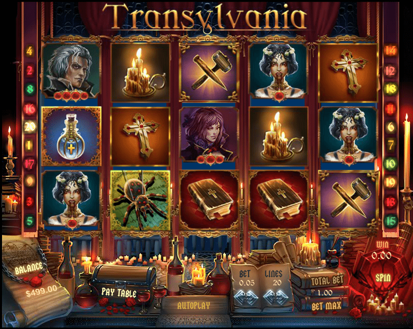 Slot Machine Transylvania Online Free