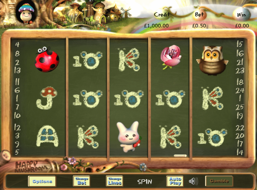 Free Happy Mushroom Slot Online