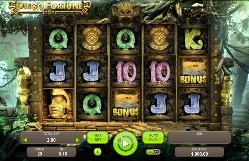 Free Diego Fortune Slot Online