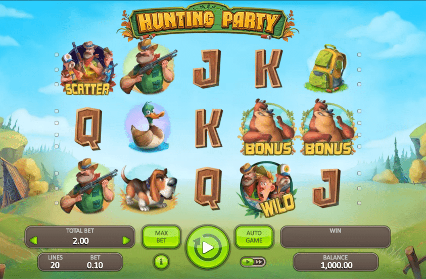 Free Hunting Party Slot Online