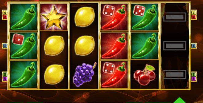 Slot Machine Dice on Fire Online Free