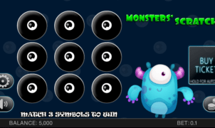 Free Monsters Scratch Slot Online