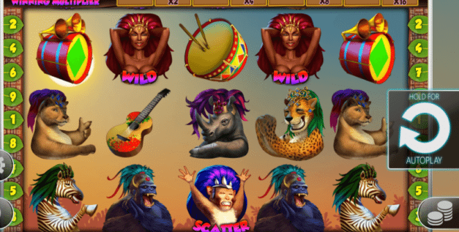 Free Safari Samba Slot Online