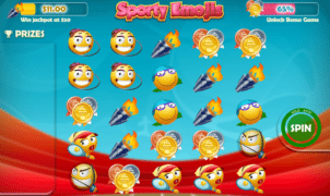 Slot Machine Sporty Emojis Online Free