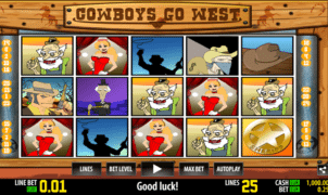 Slot Machine Cowboys Go West Online Free