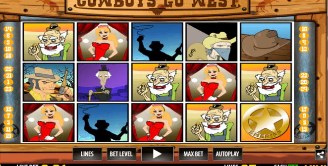 Slot Machine Cowboys Go West Online Free