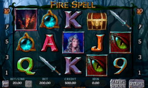 Free Slot Online Fire Spell