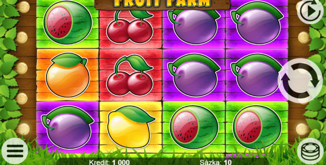 Slot Machine Fruit Farm Kajot Online Free