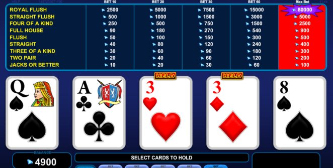 Free Jacks or Better EGT Slot Online