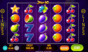Free Joker 40 Slot Online
