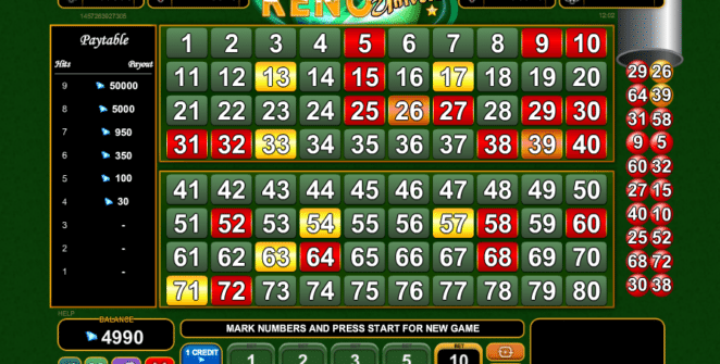 Keno Universe Free Online Slot