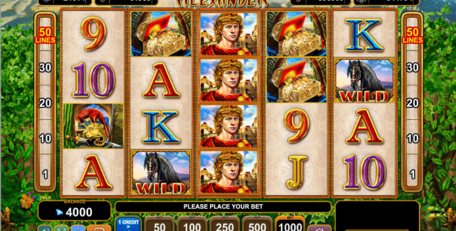 Slot Machine The Story of Alexander Online Free