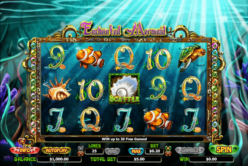 Free Slot Online Enchanted Mermaid