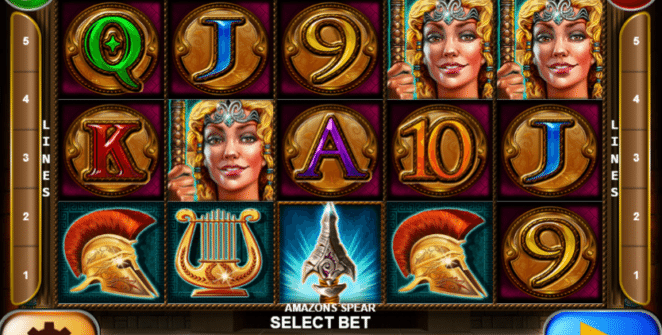 Slot Machine Amazons Spear Online Free