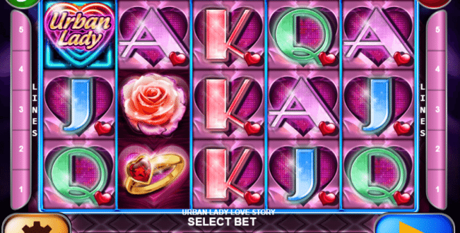 Urban Lady Love Story Free Online Slot