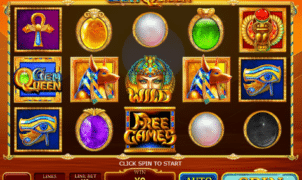Slot Machine Gem Queen Online Free