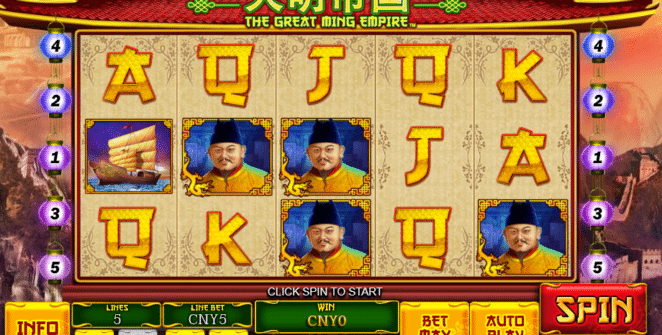 Free The Great Ming Empire Slot Online