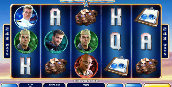 Slot Machine Top Gun Online Free