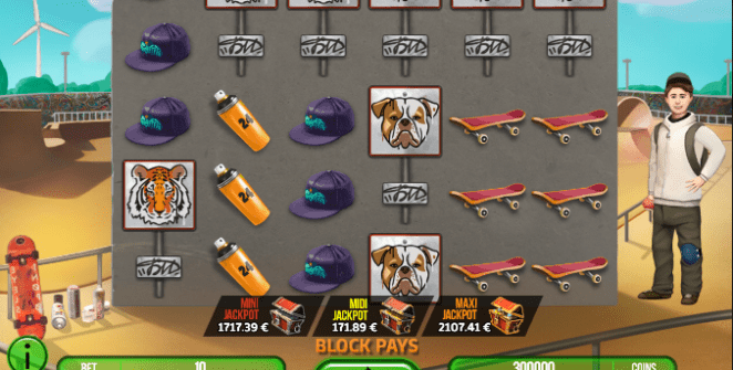 Free Graffiti: Block Pays Slot Online