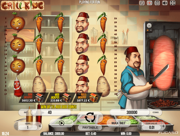 Grill King Free Online Slot