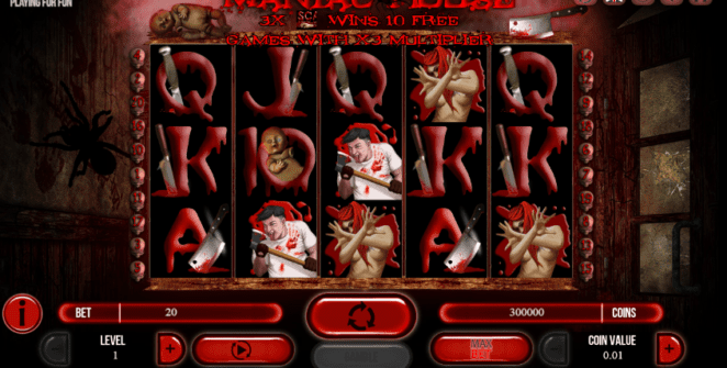 Maniac House Free Online Slot