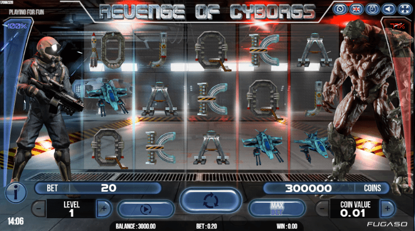 Free Slot Online Revenge of Cyborgs